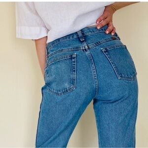 Vintage Rustler Denim Straight leg Distressed High Rise 29x32